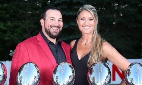Raina Patricia with her husband Matt Patricia
